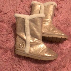 Beautiful fuzzy boots